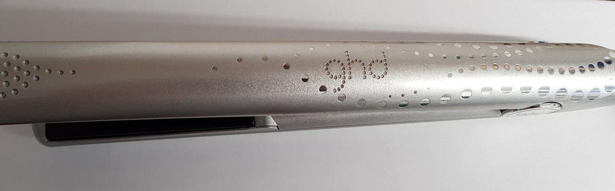 Ghd 5.0 Metallic Silver hair straighteners professionally refurbished Clearance