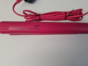 Ghd 4.2p Pink Straightener With Original Bag / Mat - Ghd Recycle
