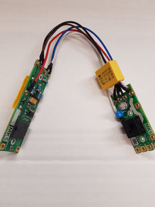 Ghd 5.0 PCB switch and non switch circuit boards (yellow bulb) complete with cable connector - Ghd Recycle