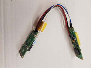 Ghd 5.0 PCB switch and non switch circuit boards (yellow bulb) complete with cable connector - Ghd Recycle